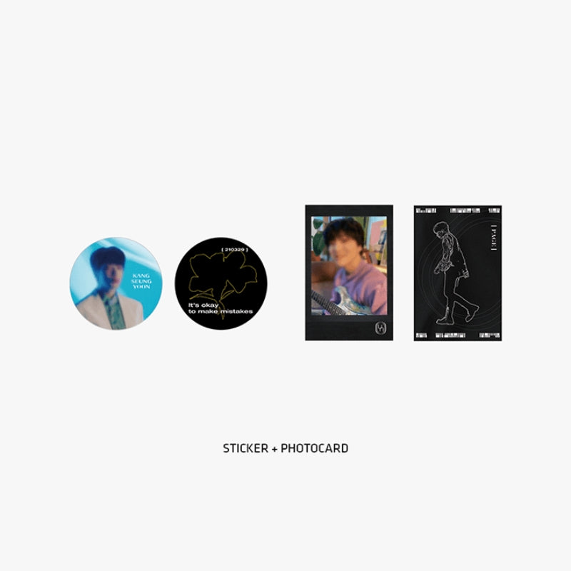 WINNER - Page - Kang Seung-yoon PET Postcard Set