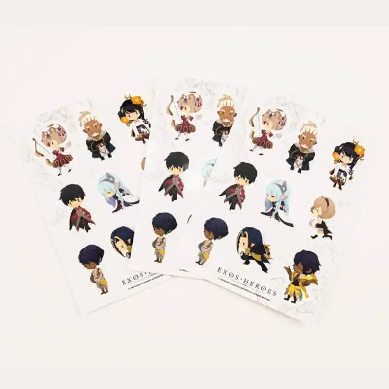 Exos Heroes - SD Sticker Part.1 - Line Games Shop - Stickers - Harumio