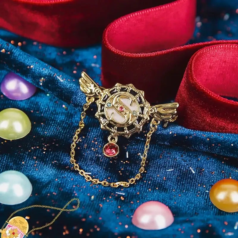 Saint Tail x Clue - Sherlock's Medal Chain Brooch - CLUE - Accessories - Harumio