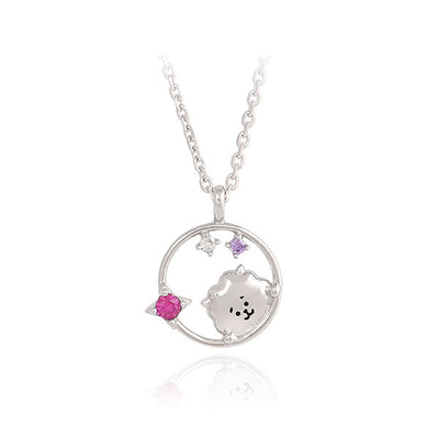 BT21 x OST - Silver Necklace Ver. 2 - RJ