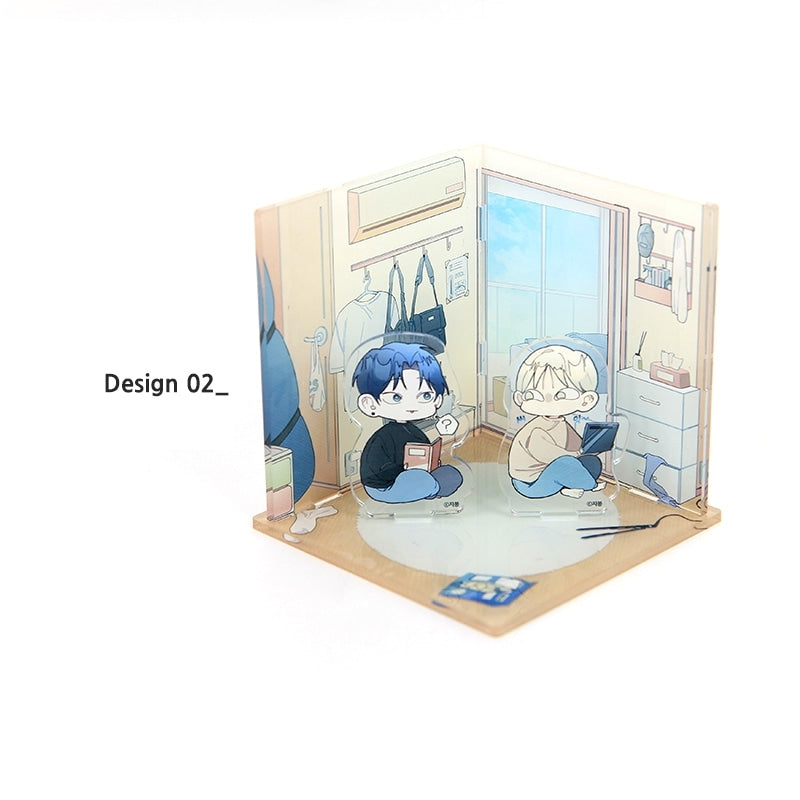 Apartment Assistant-nim - Acrylic Stand Set - Webtoon Shop - Acrylic Stand - Harumio