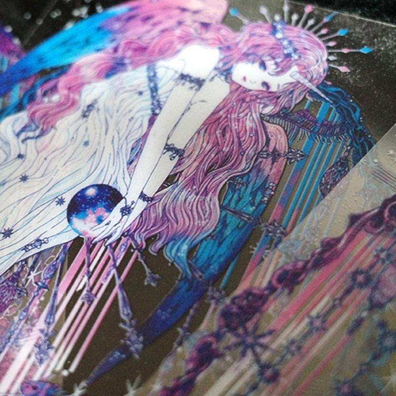 Libet - Transparent Illustration Of Unicorn Cards Set