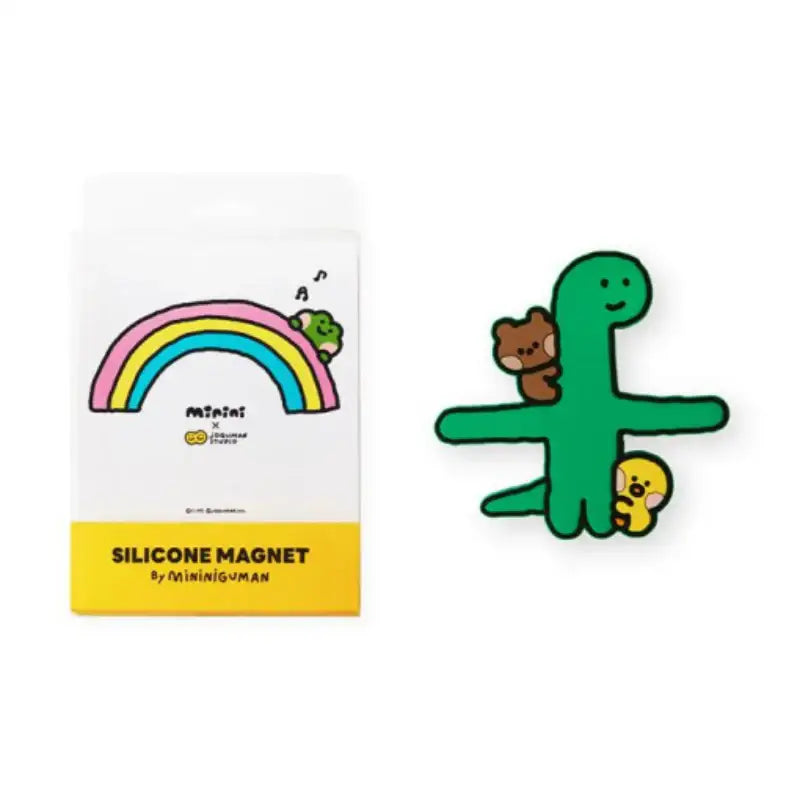 Line Friends - Mininiguman Silicone Magnet - Line Friends - Stationery & Office Supplies - Harumio
