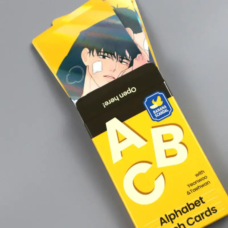 Banana Scandal - Yeonwoo X Taehwan Alphabet Flash Card - Jaedam Media - Cards - Harumio
