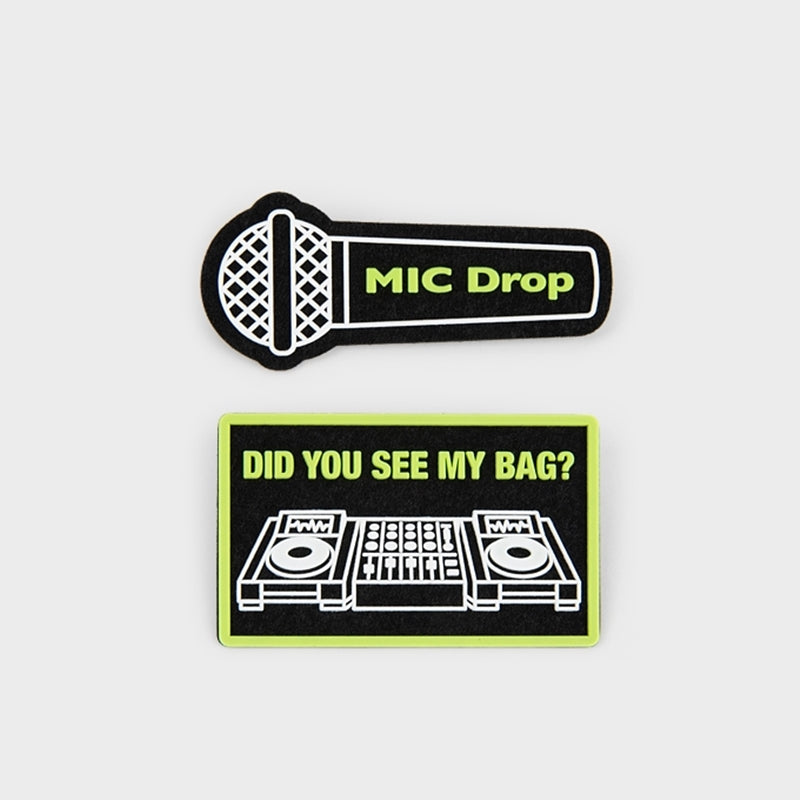 BTS - MIC Drop - Wapen Pin Badge Set