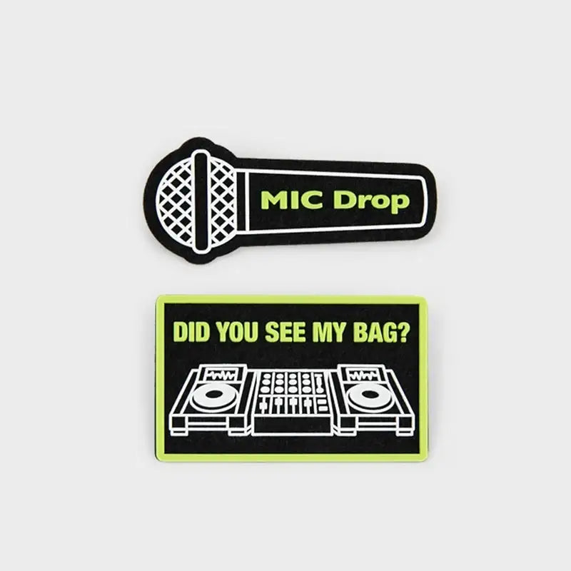 BTS - MIC Drop - Wapen Pin Badge Set - BTS - Accessories - Harumio