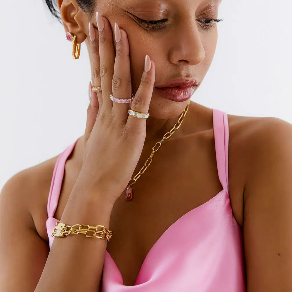 OST - POPTS Collection Modernity Stone Bracelet - OST - Jewelry - Harumio