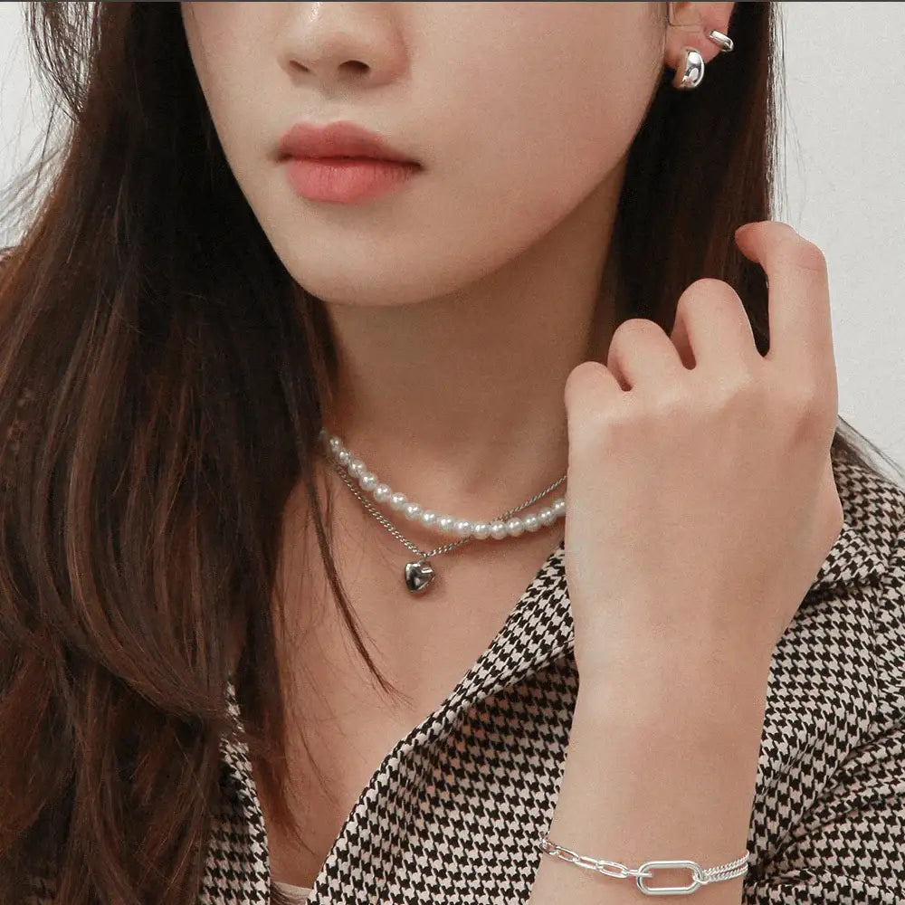 OST - Simply Mini Silver Ring Earrings - OST - Jewelry - Harumio