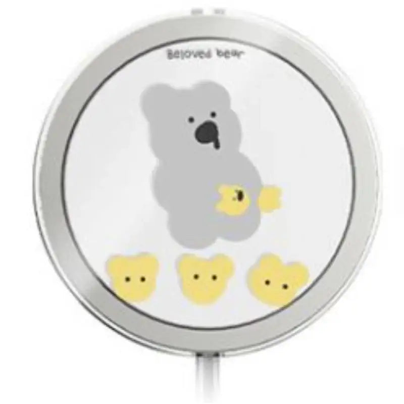 ASCAR KOREA - Gray Bear MagSafe Charger Case - ASCAR KOREA - Mobile & Gadgets - Harumio