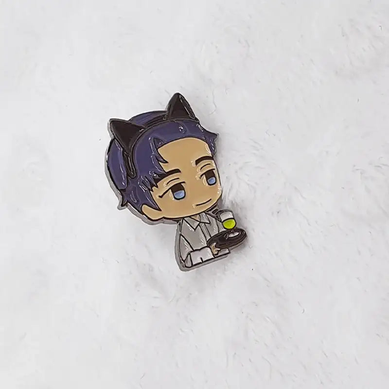 Hyperventilation x MOFUN - Metal Pin Badge - MOFUN - Accessories - Harumio