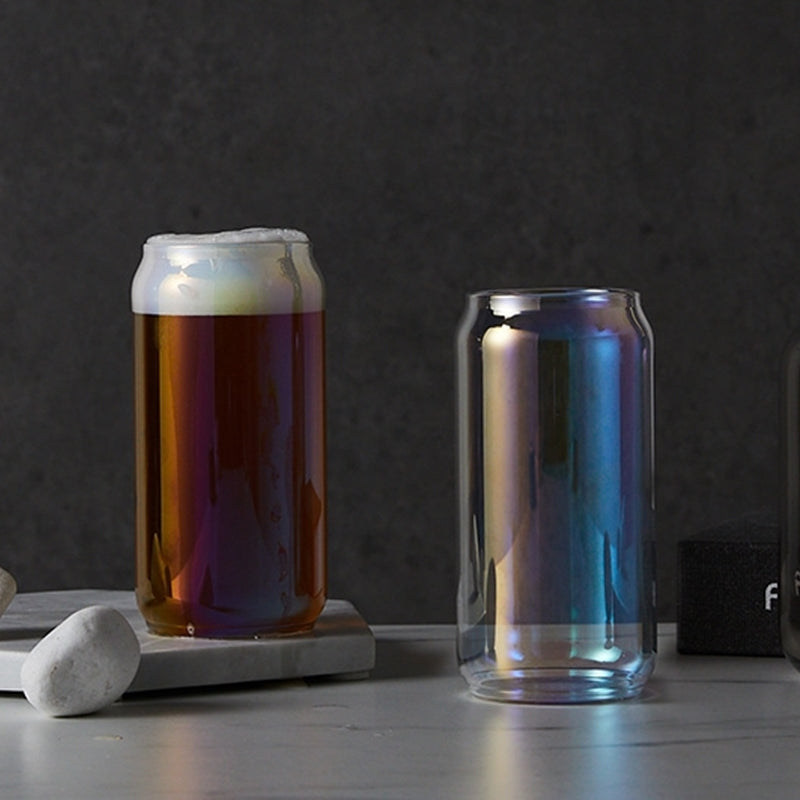 Korean ON Rainbow - Beer Can Glass Set
