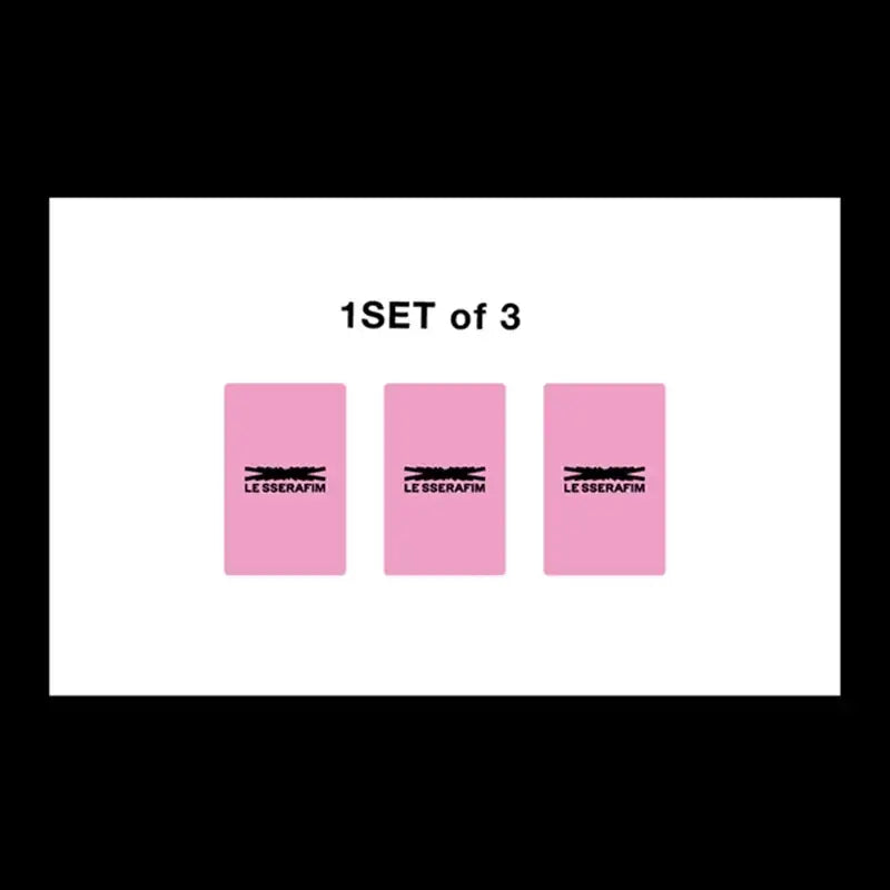 LE SSERAFIM - FEARLESS JAPAN - Random Photo Card - LE SSERAFIM - Photocard - Harumio
