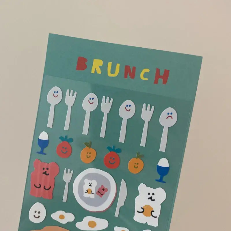 Dinotaeng - Brunch Sticker - Dinotaeng - Sticker - Harumio