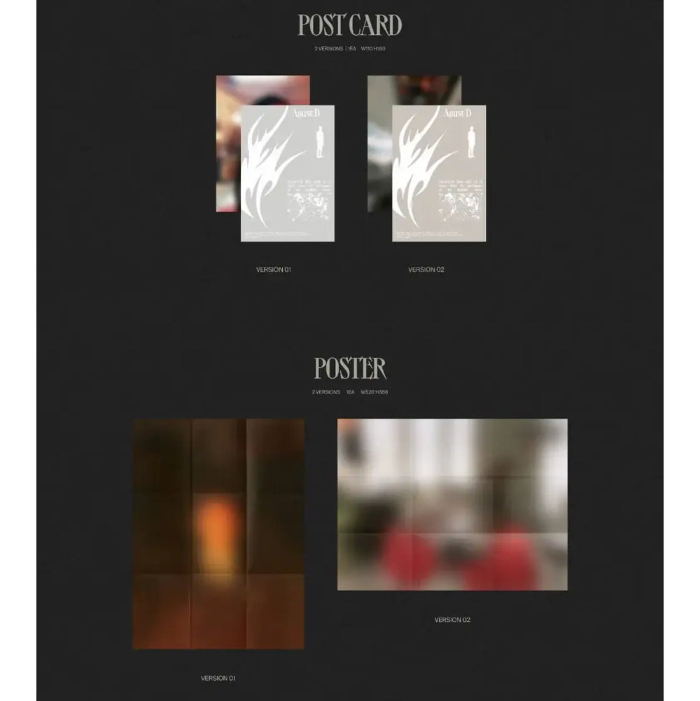 Agust D (SUGA) - D-DAY : 1st Album (Photobook Version) - YGPLUS - Album - Harumio