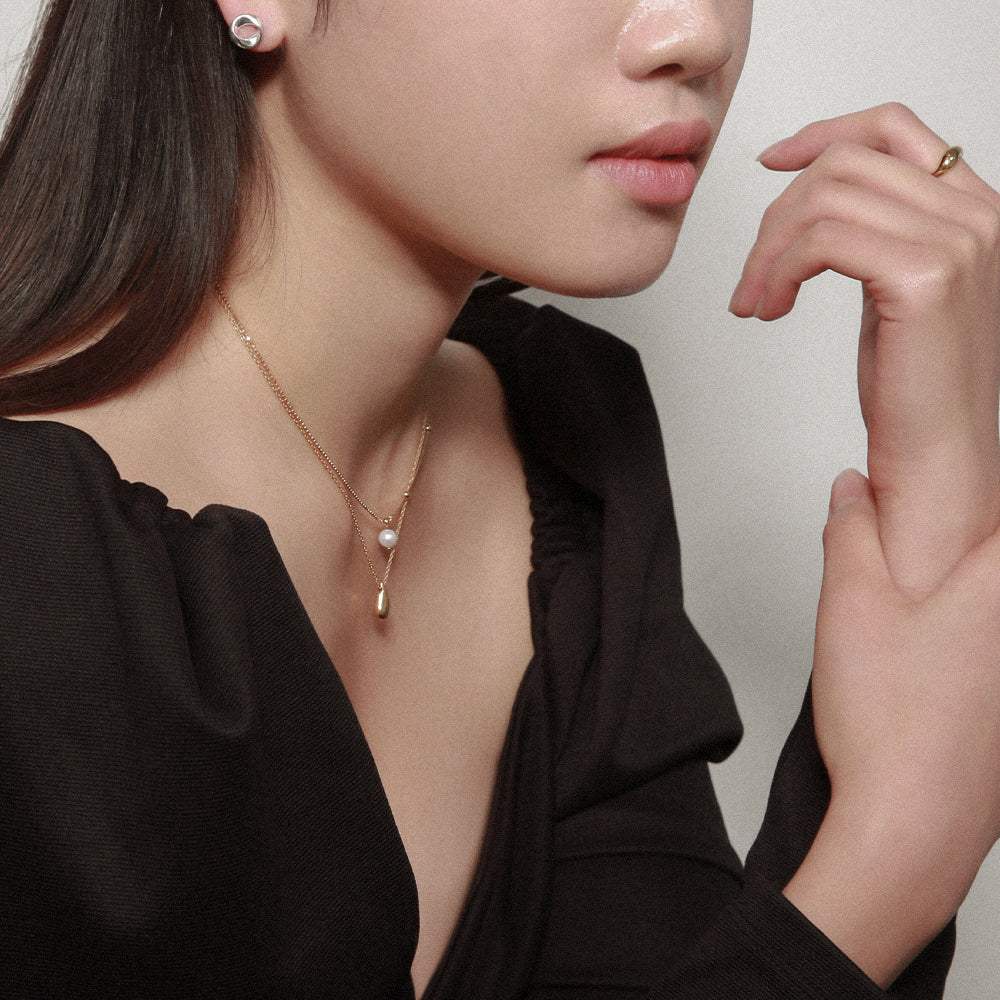 OST - Basic Twist Point Ring Earrings - OST - Jewelry - Harumio