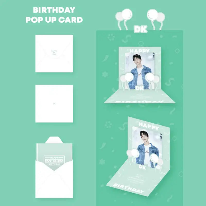 Seventeen - HAPPY DAY - DK Birthday Box Ver. 2 - SEVENTEEN - Birthday Box - Harumio