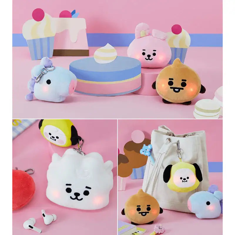 BT21 - Baby Lighting Face Keyring - BT21 - Keyring - Harumio