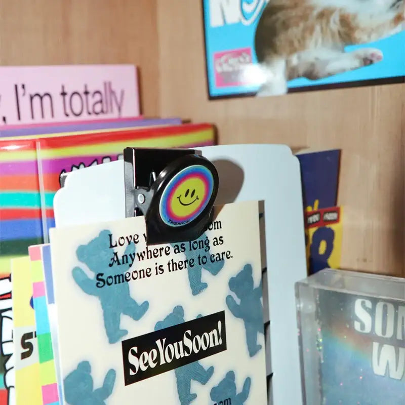 THENCE - Smile Magnet Clip - THENCE - Stationery & Office Supplies - Harumio