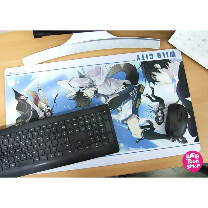 Wild City - Long Mouse Pad - Webtoon Shop - Mouse Pad - Harumio