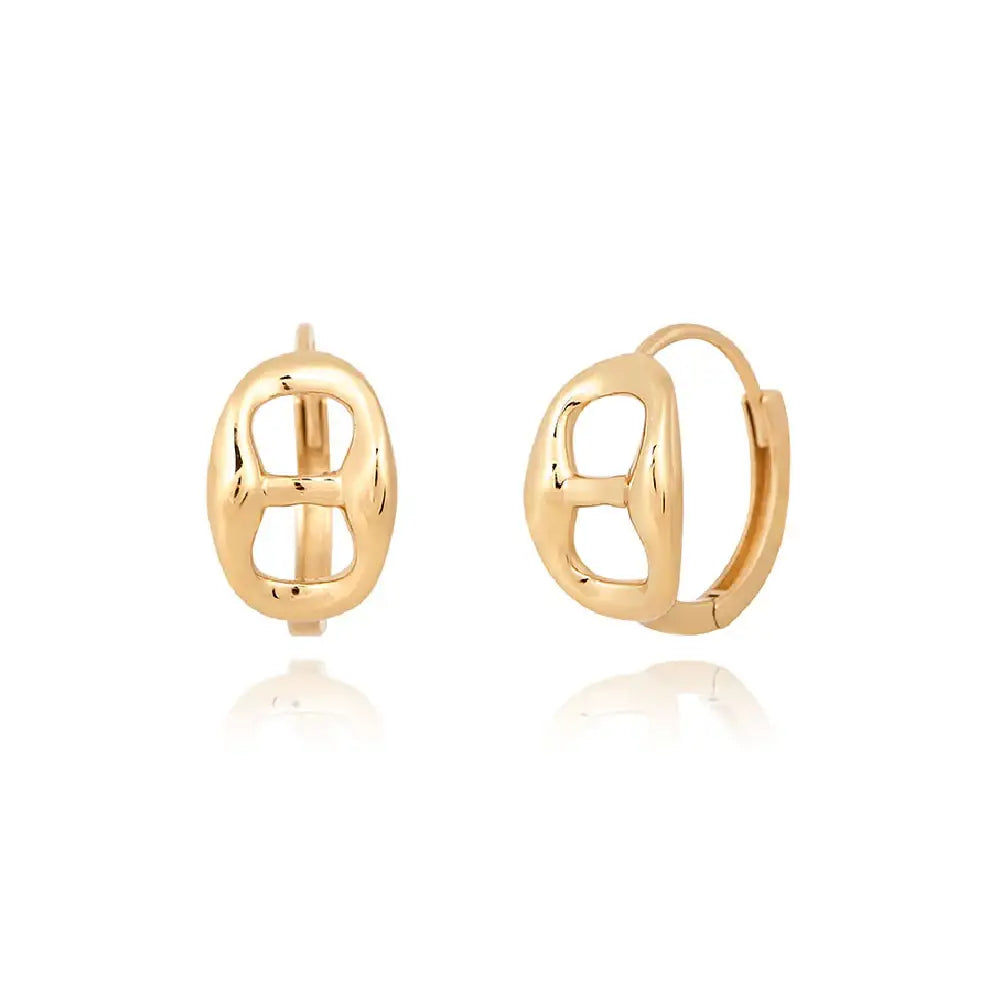 CLUE - Collection Iconic C Daily One Touch Earrings - CLUE - Jewelry - Harumio