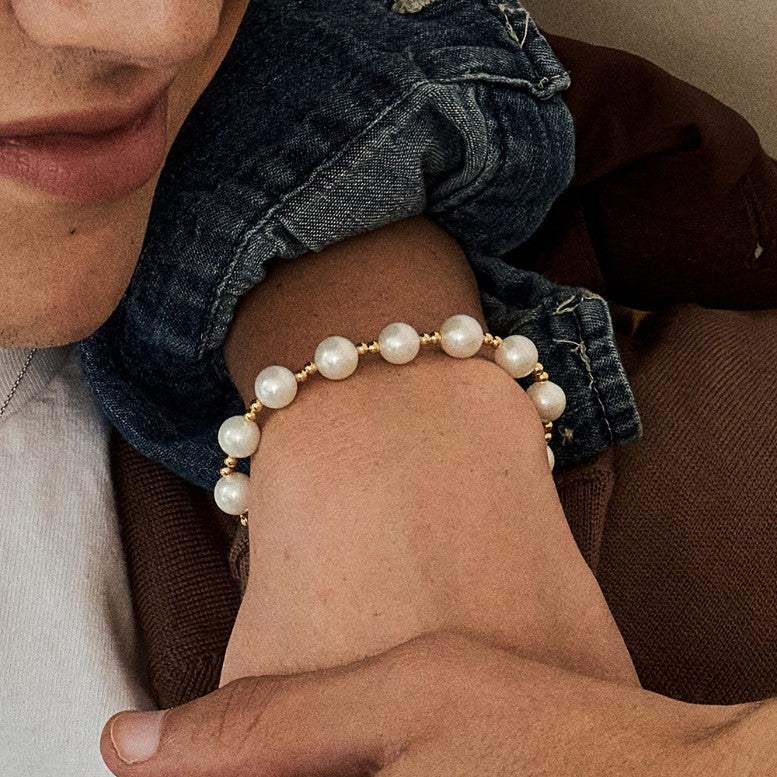 OST - Plump 8mm Pearl Bracelet - OST - Jewelry - Harumio