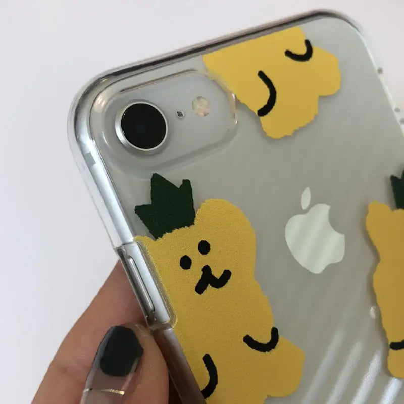 Dinotaeng - SUN FLAVOUR! Pineapple BOBO iPhone Case - Dinotaeng - Phone Case - Harumio
