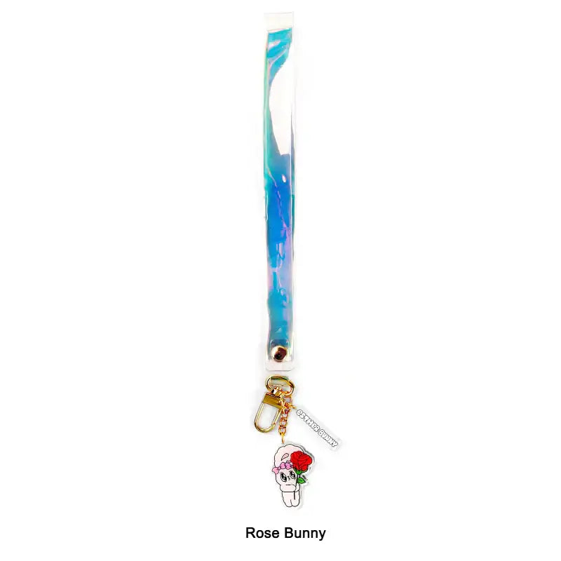 Esther Bunny - Acrylic Keyring Hologram Strap - Esther Bunny - Accesories - Harumio