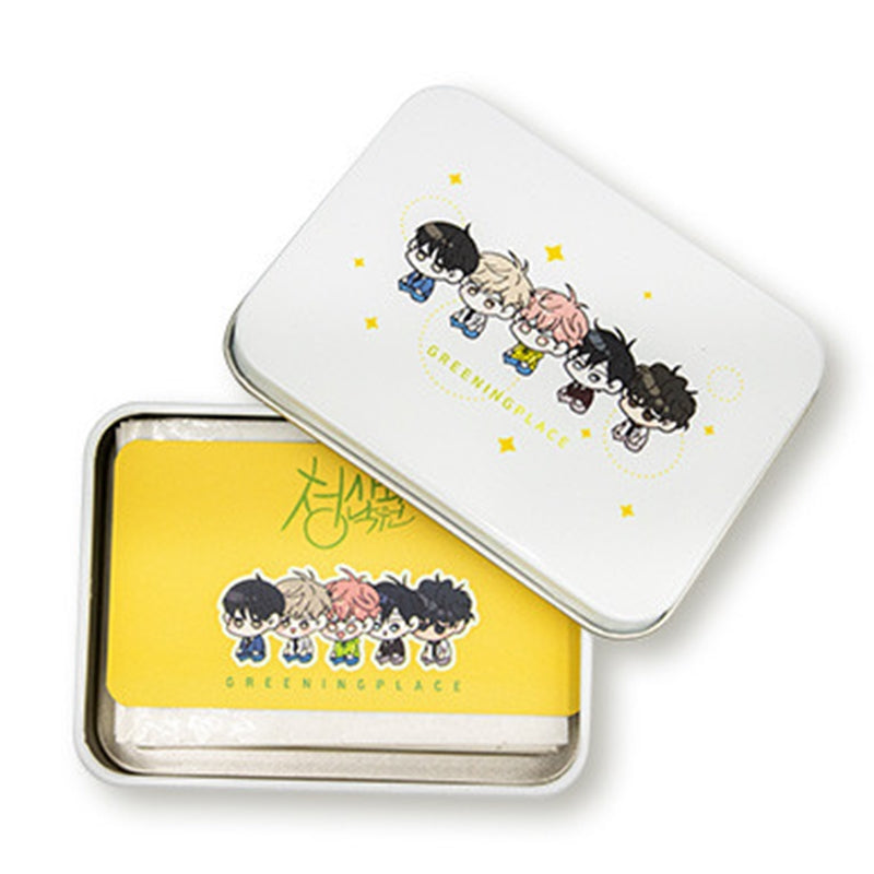 Green Apple Paradise - Character Band-Aid Tin Case