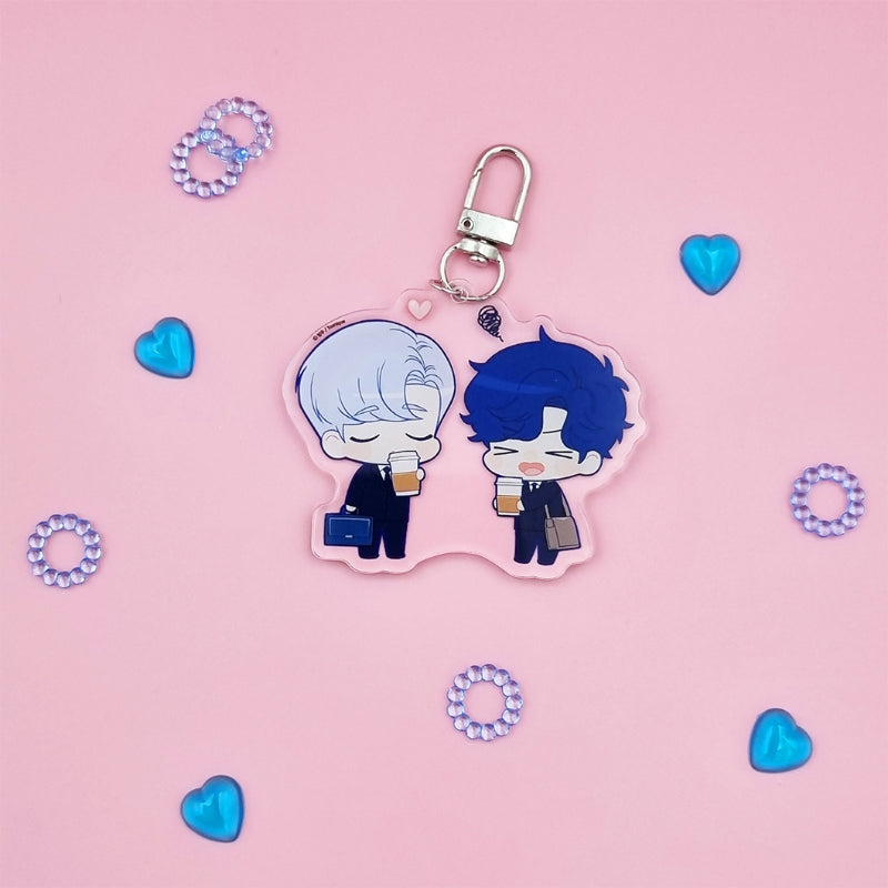 Cherry Blossoms After Winter - Acrylic Keyring