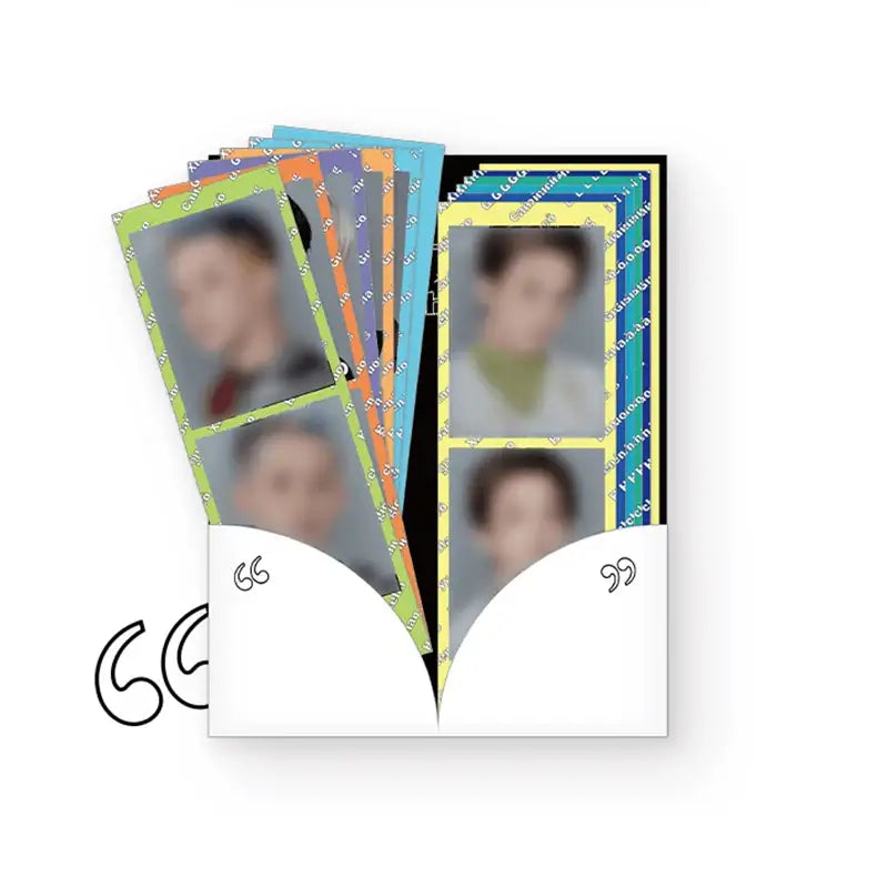 TREASURE - HELLO - 2cut Photo + Sticker Set - TREASURE - Photo Set - Harumio
