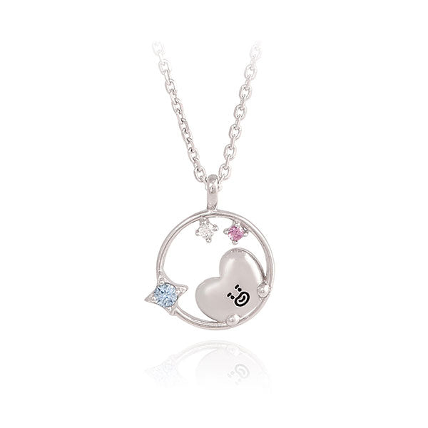 BT21 x OST - Silver Necklace Ver. 2 - Tata