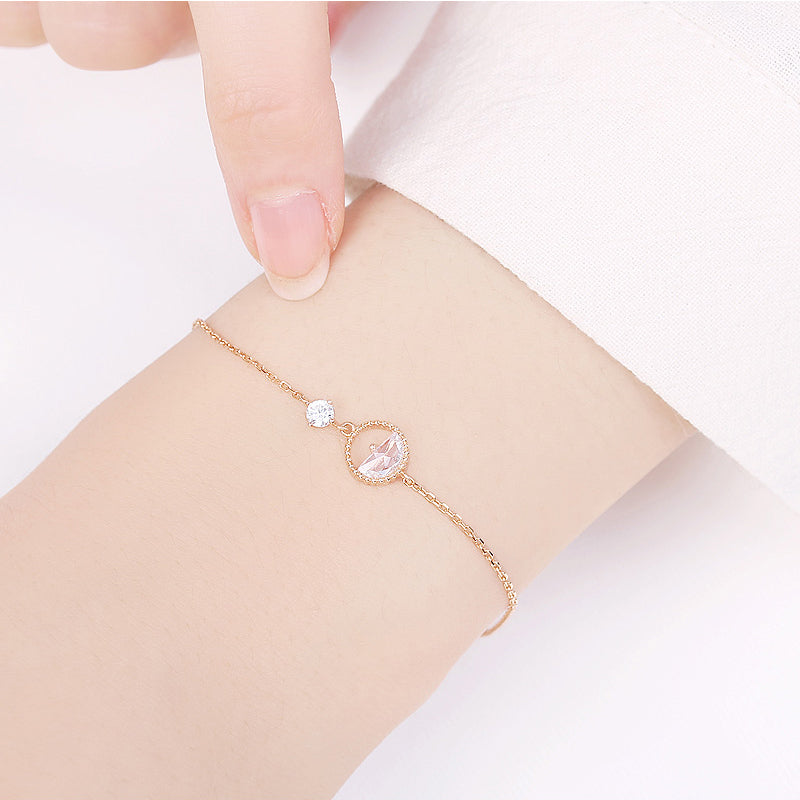 CLUE - Simple Round Silver Bracelet