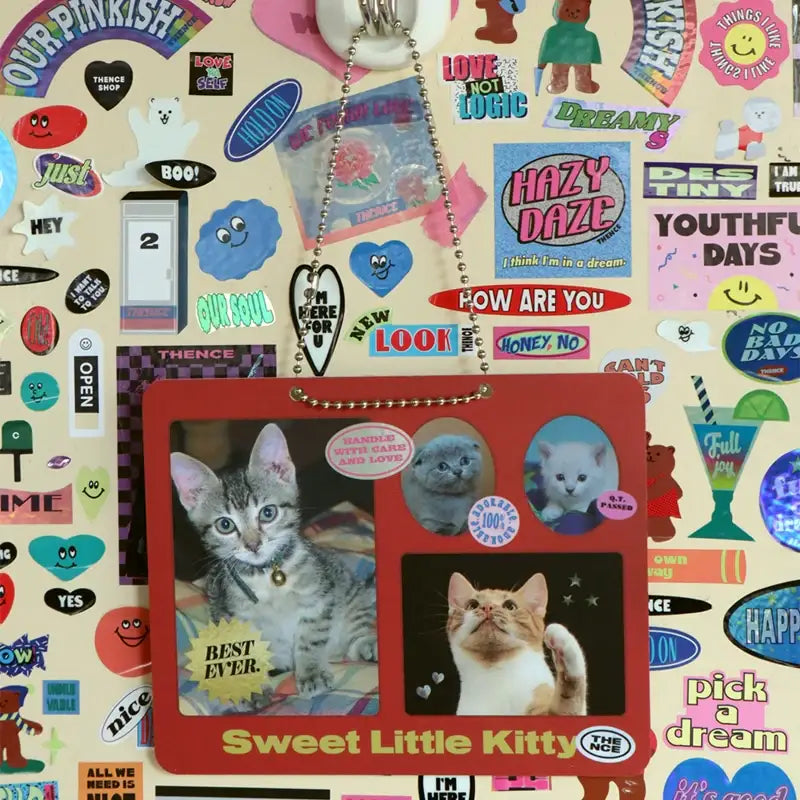 THENCE - ABS Wall Banner Kitten - THENCE - Accessories, Pouch - Harumio