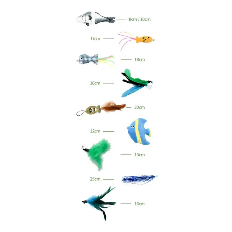 Yog!ssw - Cat Fishing Rod Set - Jungle Monster - Pet - Harumio
