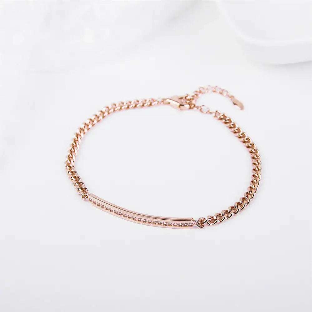 CLUE - Simply Best Silver Bracelet - CLUE - Jewelry - Harumio