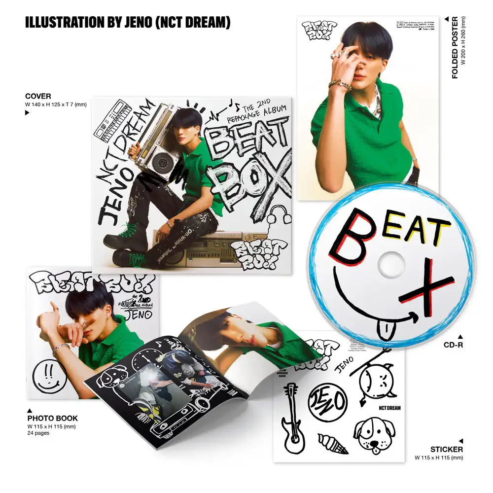 NCT DREAM - 2nd Album Repackage - Beatbox Digipack Version (Random) - NCT DREAM - Album - Harumio