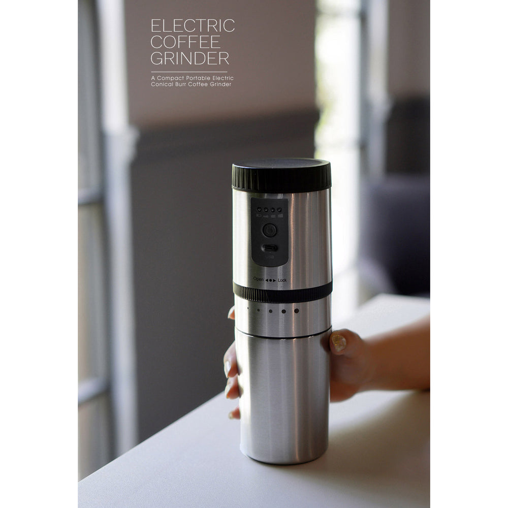 Mari Steiger - LUMI Portable Electric Conical Burr Coffee Grinder