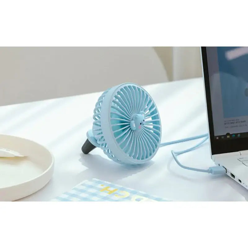 BT21- Baby USB Lighting Car Fan - LINE FRIENDS - Car Accessories - Harumio