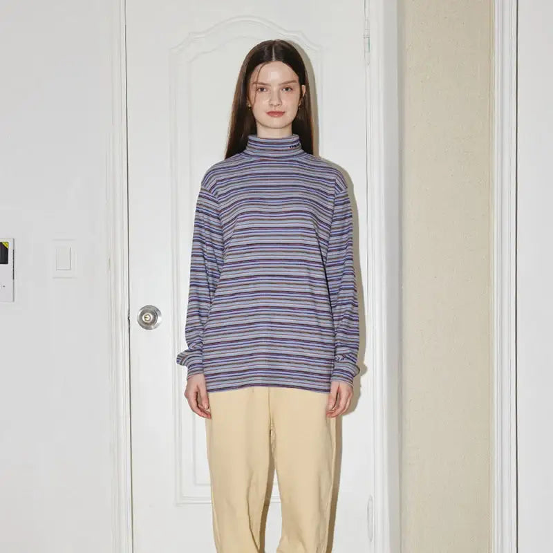 THENCE - Stripe Turtle Neck HWM - THENCE - Turtle Neck - Harumio