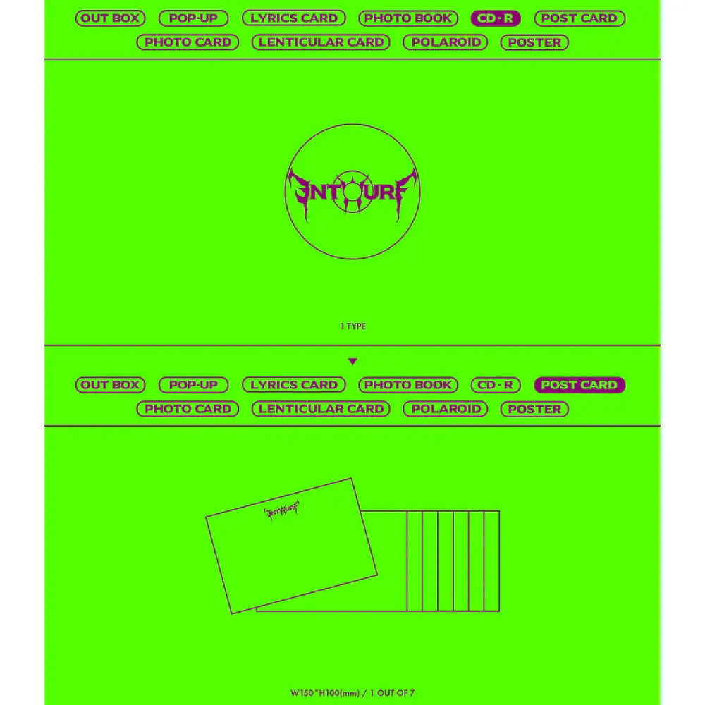 NMIXX - ENTWURF : Single (Limited Ver.) - NMIXX - Album - Harumio