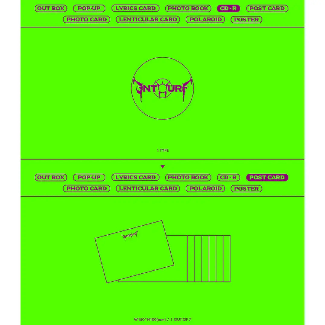 NMIXX - ENTWURF : Single (Limited Ver.) - NMIXX - Album - Harumio