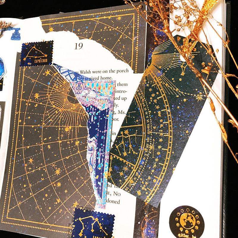 Libet - Gold Leaf Universe Postcard Set - Libet - Stationary - Harumio