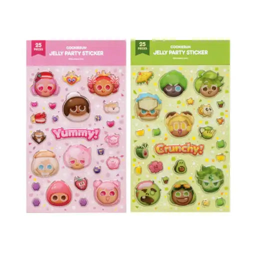 Cookie Run - Jelly Party Sticker - Cookie Run - Accessories - Harumio