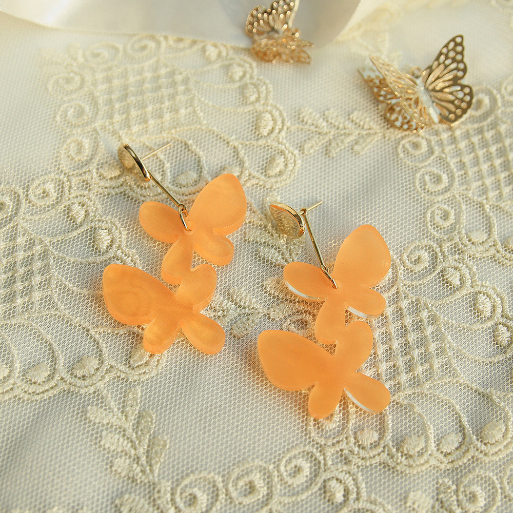 Bloom x AHNI - Butterfly Effect Silver Earrings