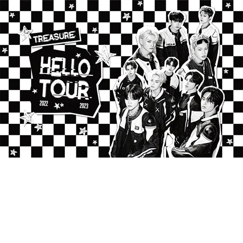 TREASURE - HELLO Tour - T-Shirts - TREASURE - T-Shirts - Harumio