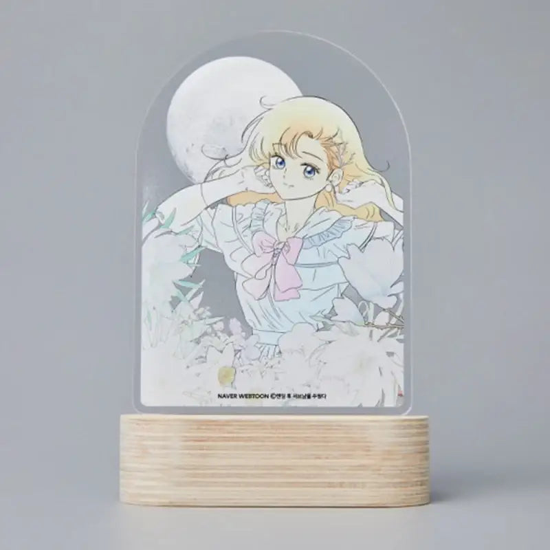I Picked Up A Second Lead After The Ending - Acrylic Romance Mood Light - WEBTOON FRIENDS - Acrylic Stand - Harumio