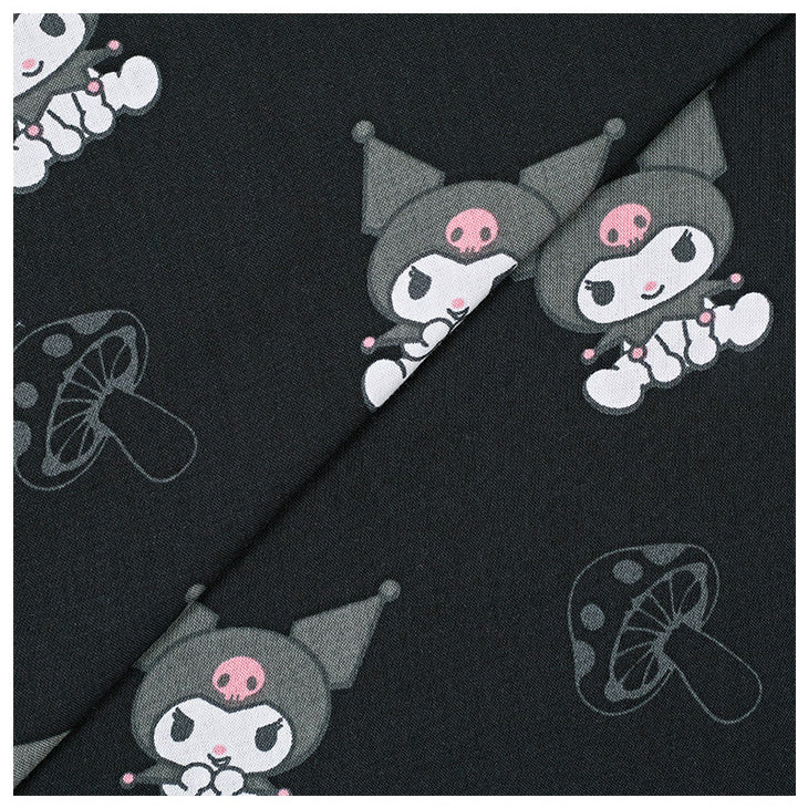 SPAO x Sanrio  - My Melody & Kurami Pajamas Set (Black)