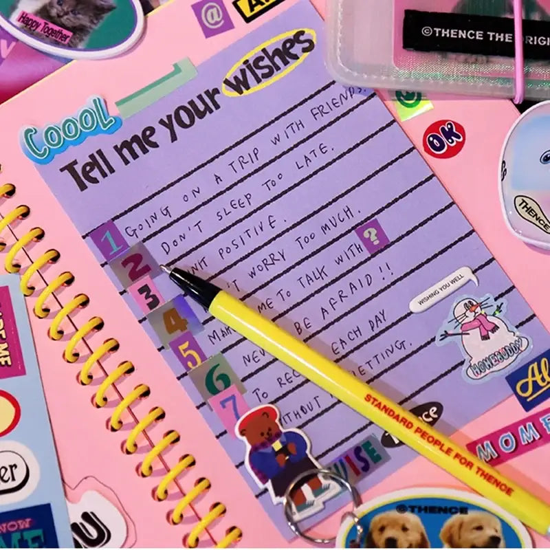 THENCE - Letter Sticker Set Ver.5 - THENCE - Accessories, Stationery - Harumio