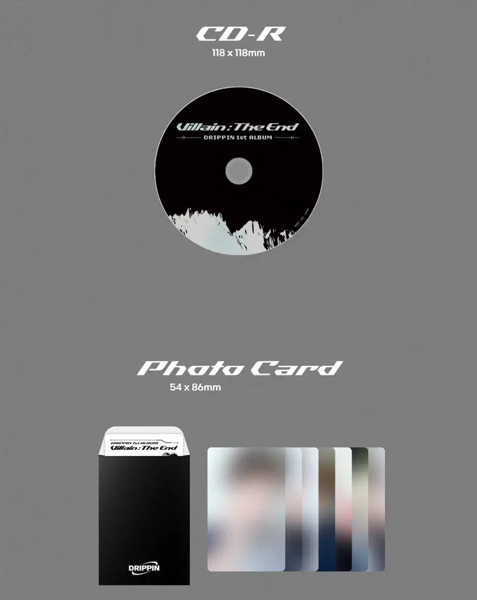 DRIPPIN - Villain:The End : 1st Album (Limited Version) - DRIPPIN - Album - Harumio