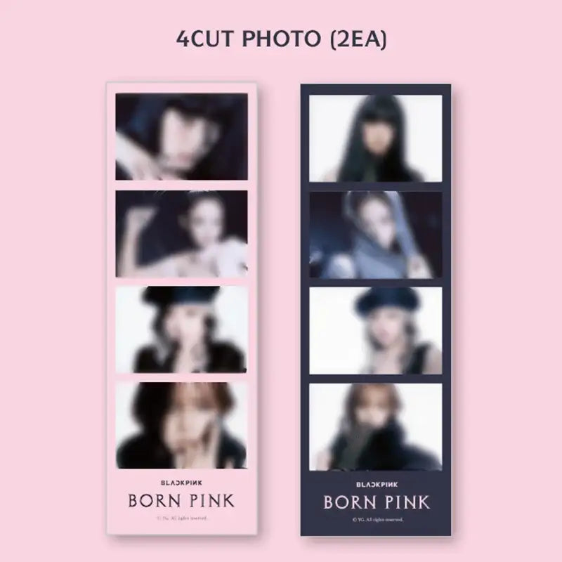 BlackPink - Born Pink - 4cut Photo Set - BlackPink - Photo Set - Harumio